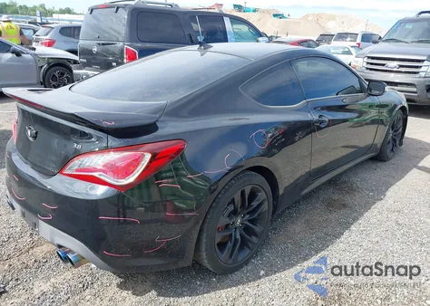 2013 Hyundai Genesis 3.8 Track из США, поврежденный, VIN KMHHU6KJ3DU082056